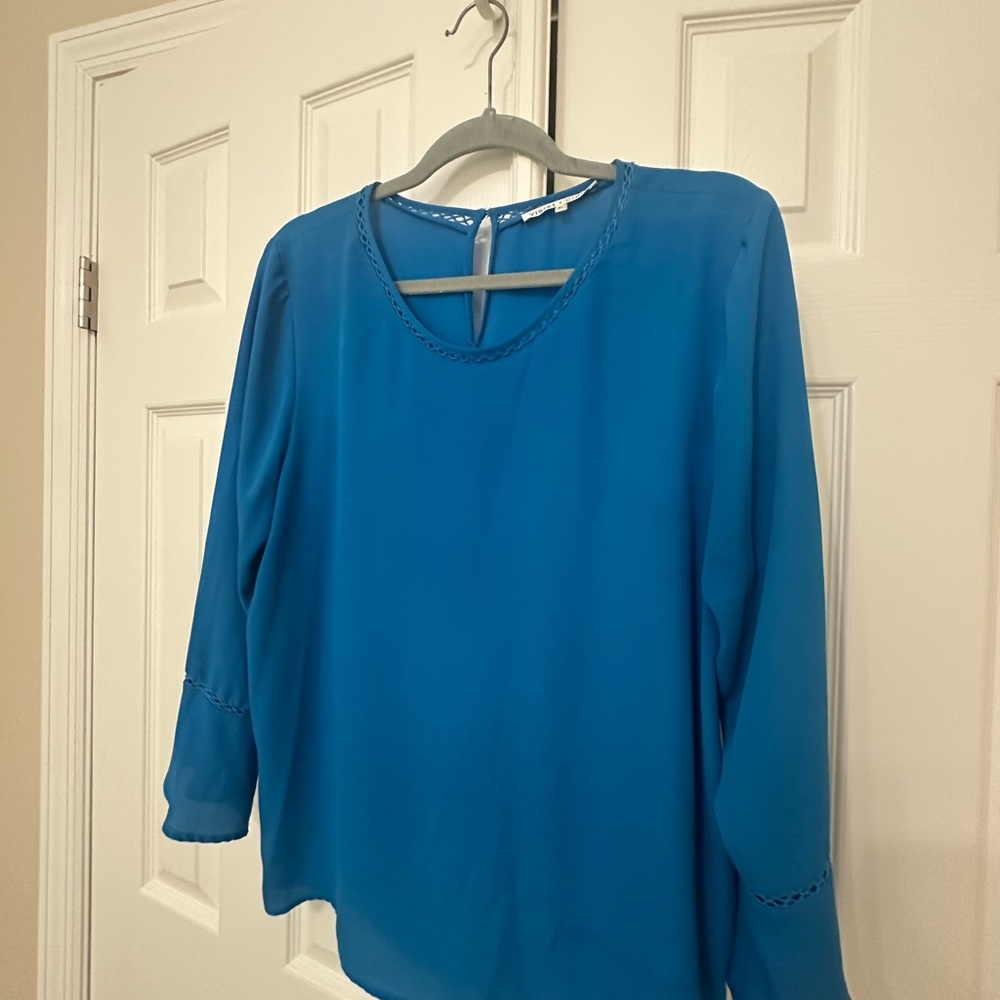 Women's Blue Blouse